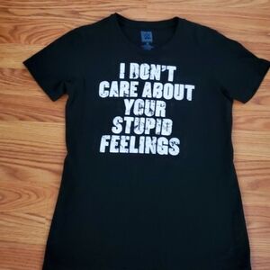 Womens (M) Black WWE Becky Lynch Tee